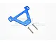 GPM Blue Aluminium Rear Bulkhead ER013A-B