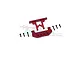 GPM Red Aluminium Rear Bumper & Body Post Mounts 2Pcs SCX24330R-R