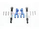GPM Blue Aluminium Front Sway Bar Arms w/ Stainless Steel Turnbuckles 4Pcs UDR312FS-B