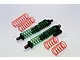 GPM Black Aluminium 210mm Adjustable Piggyback Shocks 2Pcs TXM12170-BK-G