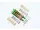 GPM Green Aluminium 102mm Rear Adjustable Shocks 2Pcs RUS4102R-G-OR