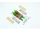 GPM Green Aluminium 87mm Front Adjustable Shocks 2Pcs RUS4087F-G-OR