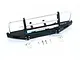 GPM Black Aluminium Front Brush Guard Bumper w/ D-Rings TRX4330FE-BK-S