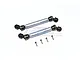 GPM Grey Silver Steel & Aluminium Front & Rear Universal CVD Drive Shafts 2Pcs CP037SA-GS