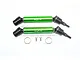GPM Green Steel & Aluminium Front or Rear Universal CVD Drive Shafts 2Pcs MAG108FRS-G