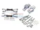 GPM Grey Silver Aluminium Rear Suspension Arms & Hubs Set TXM545522-GS