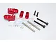 GPM Red Aluminium Front Adjustable Shock Mount Set TXM028-R
