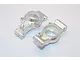 GPM Silver Aluminium Rear Hub Carriers 2Pcs TXM022N-S