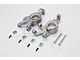 GPM Grey Silver Aluminium Front Steering Hub Carriers (C-Hubs) Set TXM021N-GS