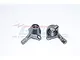 GPM Grey Silver Aluminium Front Steering Hub Carriers (C-Hubs) 2Pcs TT2B021-GS