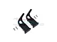 GPM Black Aluminium Rear Wing Mounts 2Pcs MAI040RB-BK