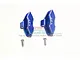 GPM Blue Aluminium Front & Rear Disc Brake Calipers 2Pcs UDR006-B