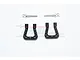 GPM Black Aluminium Front or Rear Bumper D-Rings 2Pcs TRX4002-BK