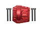 GPM Red Aluminium Front or Rear Gearbox Cover SCX6012A-R