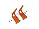 GPM Orange Aluminium Rear Wing Mounts 2Pcs MAI040RB-OR