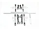 GPM Stainless Steel Front & Rear Sway Bars w/ Steel Turnbuckles & Black Aluminium Sway Bar Arms 11Pcs SUDR312FRS-BK