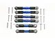 GPM Blue Stainless Steel ARRMA Granite 4x4 Complete Turnbuckle Set 6Pcs Set w/ Hardware MAG160-B-BEBK