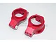 GPM Red Aluminium X-Maxx Left & Right Caster Blocks (C-Hubs) 2Pcs TXM019-R