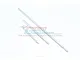 GPM Silver Aluminium Front/Centre/Rear Chassis Support Brace Set MAKX025-S