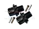 GPM Black Aluminium +13mm Wheel Hex Adapters 2Pcs SLE010/+13MM-BK