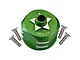 GPM Green Aluminium Front/Rear Differential Case SLE011-G