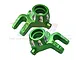 GPM Green Aluminium Steering Hubs 2Pcs SLE021-G