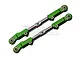 GPM Green Aluminium & Stainless Steel Front Upper Arm Tie Rods 2Pcs SLE057S-G