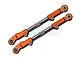 GPM Orange Aluminium & Stainless Steel Front Upper Arm Tie Rods 2Pcs SLE057S-OR