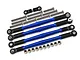 GPM Blue Aluminium ARRMA Kraton, Talion & Outcast Turnbuckle Set 4Pcs MAK160-B-BEBK