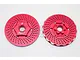 GPM Red Aluminium X-Maxx Front 24mm Claw Wheel Hex w/ 3mm Offset 2Pcs TXM006F/DISK-R