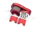 GPM Red Aluminium Main Gear Cover Set SLE038GC-R