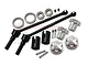 GPM 110mm Hardened Steel Front/Rear CVD Shaft 2Pcs w/ Silver Aluminium Wheel Lock & Hex Claw Set TXMW110F/RS-S