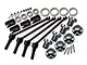 GPM Traxxas Maxx 110mm Hard Steel Front & Rear CVD Shaft w/ Grey Aluminium Wheel Lock & Hex Claw Set TXMW110FRS-GS