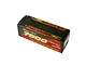 Gens Ace Redline 7500mAh 15.2V 130C HV LiPo battery in a black hard case with red and yellow branding.