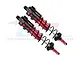 GPM Red Aluminium Sledge Rear Piggyback Shock 143mm SLE143R/L-R-BK