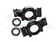 GPM Black Aluminium Oversized Rear Hubs Set w/ Bearings TXM022L-BK