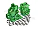 GPM Green Aluminium Front or Rear Gearbox Case SLE012-G