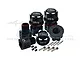 GPM Black Aluminium +6.5mm Wheel Hex Adapters & Nuts Set SLE10A+6.5MM-BK