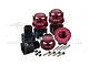 GPM Red Aluminium +6.5mm Wheel Hex Adapters & Nuts Set SLE10A+6.5MM-R