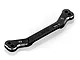 A black GPM Racing aluminium steering link component with 7075-T6 markings on a white background.