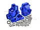 GPM Blue Aluminium Front or Rear Gearbox Case SLE012-B