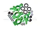 GPM Green Aluminium Oversized Front Steering & Rear Hubs Set TXM2122L-G