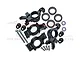 GPM Black Aluminium Oversized Front Steering & Rear Hubs Set TXM2122L-BK