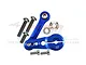 GPM Blue Aluminium 23T Servo Horn w/ Tie Rod Set MAK16023T-B