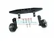 GPM Black Aluminium Adjustable Wheelie Bar Set RUS4040R-BK