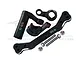 GPM Black Aluminium Steering Assembly Set w/ Servo Saver SLE048A-BK