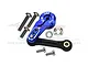 GPM Blue Aluminium 25T Servo Horn w/ Tie Rod Set - Silver Inlay Version SLE16025TN-B