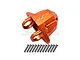 GPM Orange Aluminium Rear Differential/Axle Case Carrier UDR013A-OR