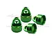 GPM Green Aluminium Shock Top Cap 4Pcs SLEDP/CAP-G
