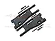 GPM Black Aluminium Front Lower Suspension Arms 2Pcs w/ Carbon Fibre Protection Plates SLE055N-BK